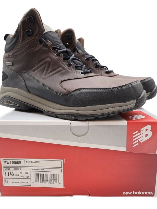 New Balance MW1400DB Men\'s 11.5 Waterproof Brown Leather Hiking Boots main image 10